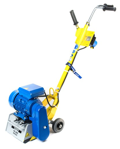 Gulvfres hjulgående arb.bredde < 200 mm